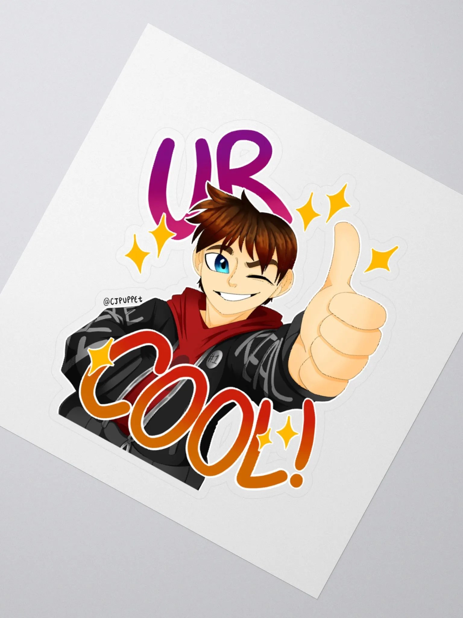 UR COOL! (STICKER) product image (4)