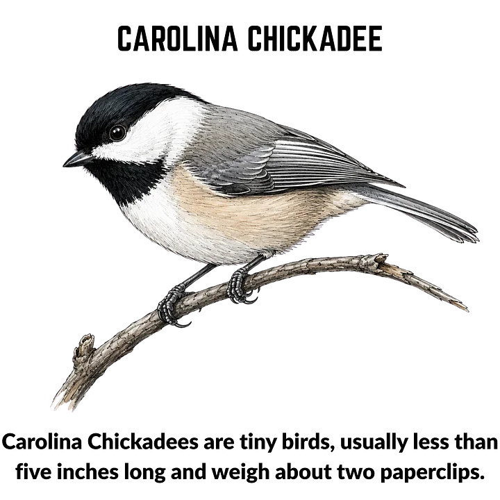 Carolina Chickadee Tee product image (2)