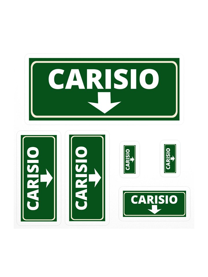 Sticker grande Carisio product image (1)