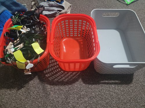 Before this weekend I had 3 full baskets of inventory, this morning this is all I have left!!! Thank you to all the customers...