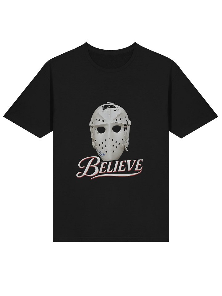 Bernie Parent Ice Hockey Mask Believe Shirt product image (2)