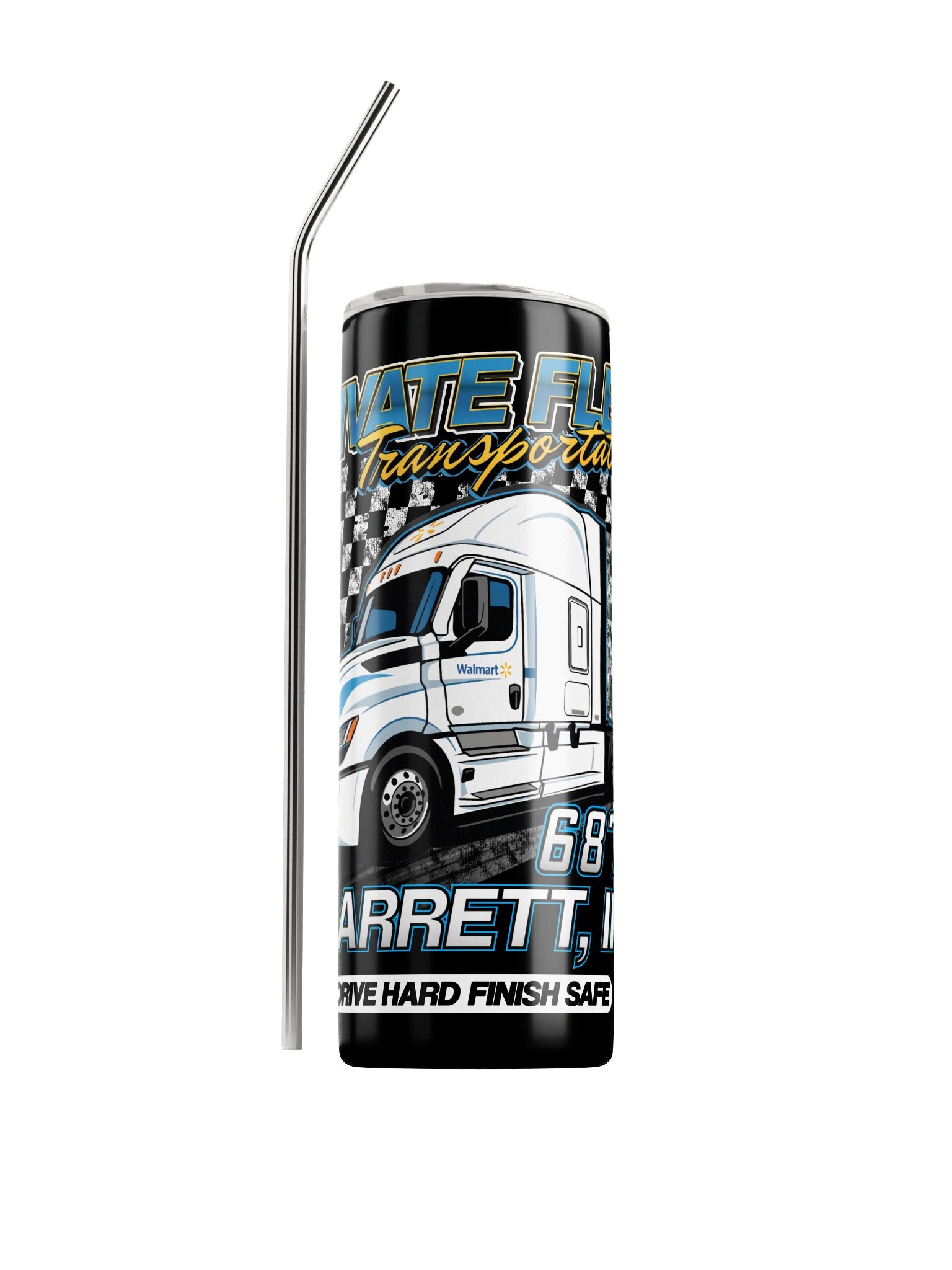 6874 Garrett Private Fleet Racing Tumbler product image (1)