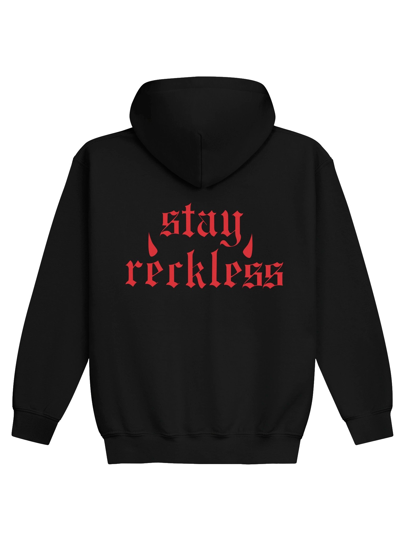 Stay Reckless *Red Horns* - Kids Hoodie product image (2)