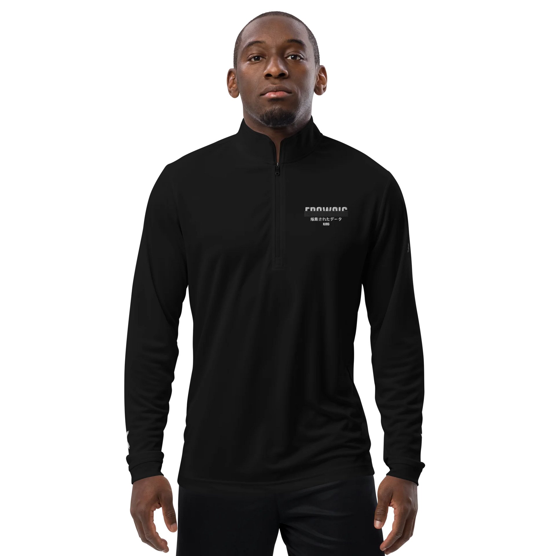 Redacted Frownic Adidas Quarter Zip product image (4)