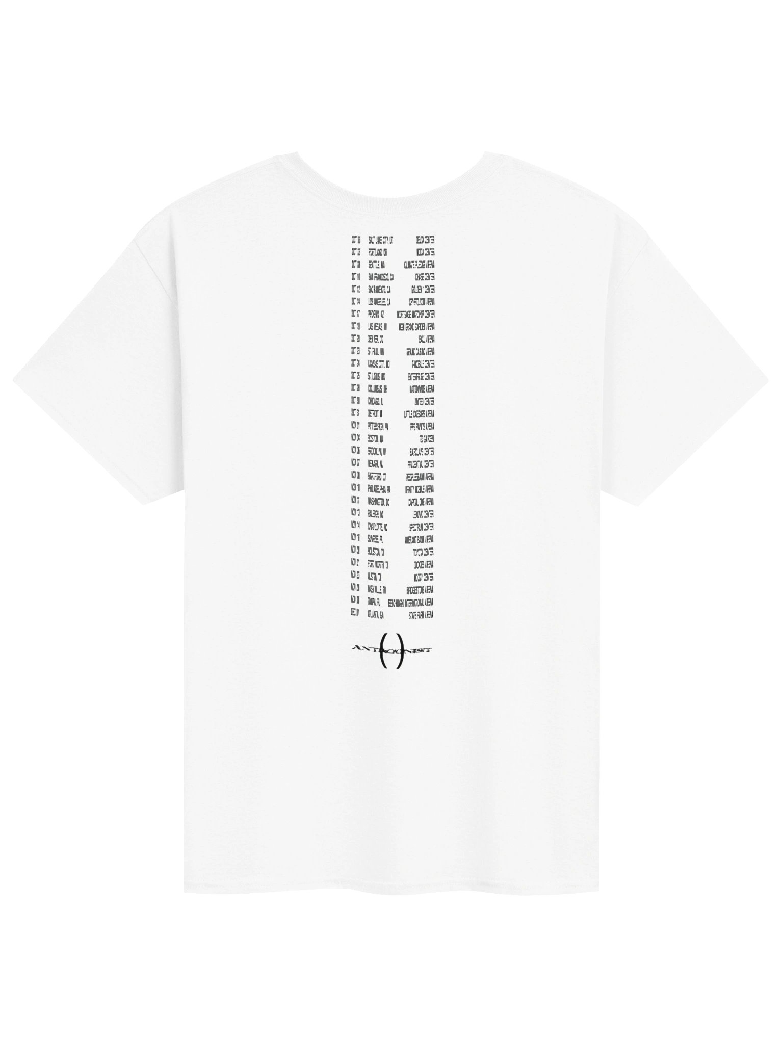 Antagonist Tour 2.0 White Tour Playboi Carti T-Shirt product image (2)