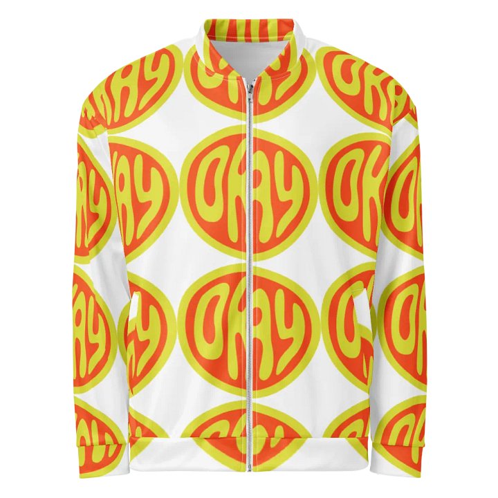 OKAY All-Over Print Bomber Jacket product image (1)