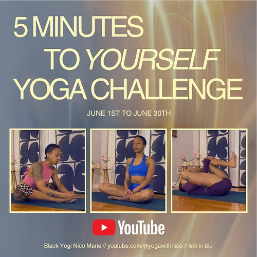 The ✨5 Minutes To Yourself Challenge✨ starts tomorrow. Videos range from 5-9 minutes & there’s one for each day in June. Subs...
