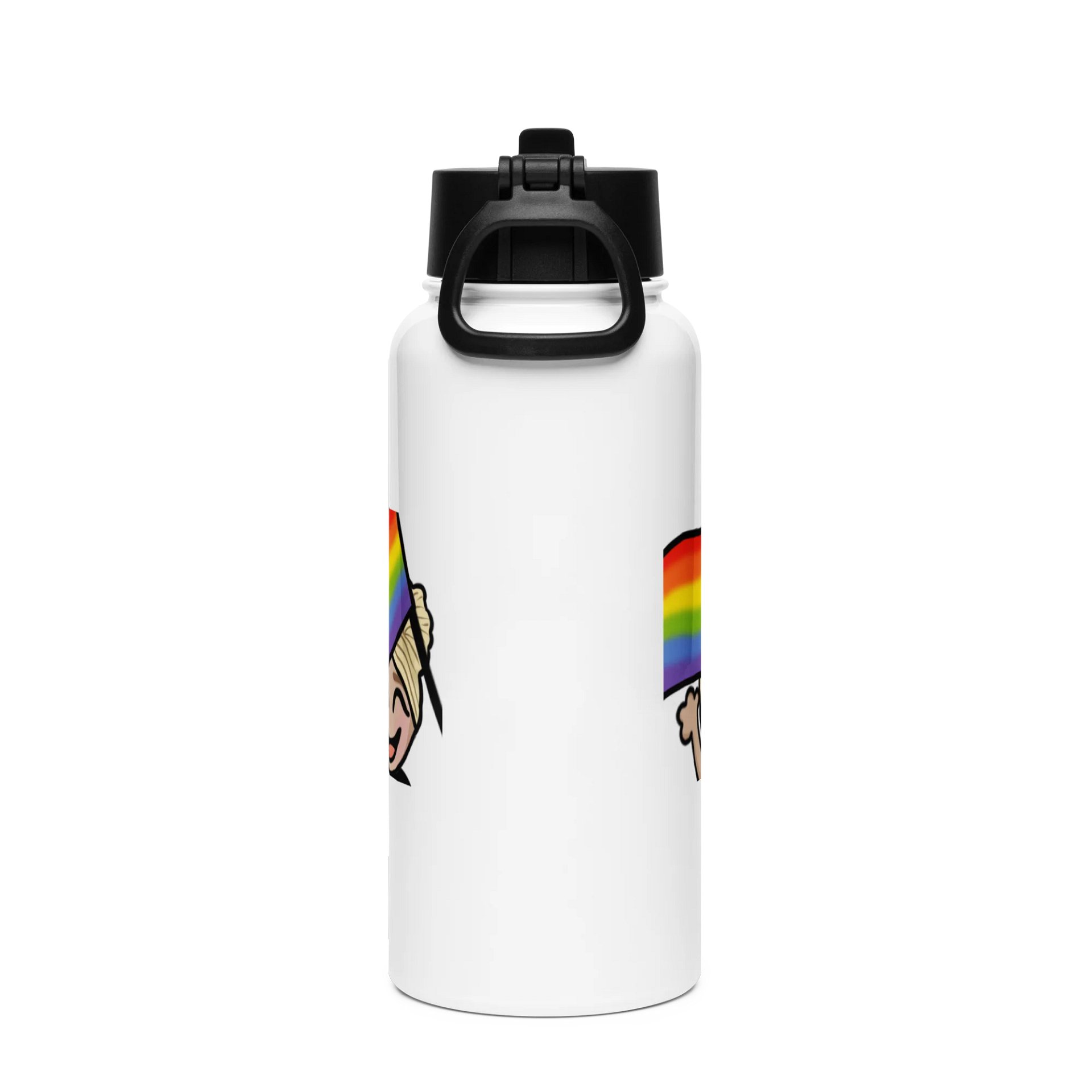 Pride Flag Stainless Steel Water Bottle product image (3)