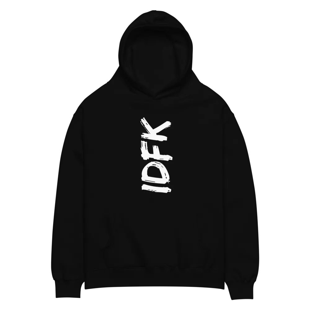 IDFK Black & White Sideways Hoodie product image (7)