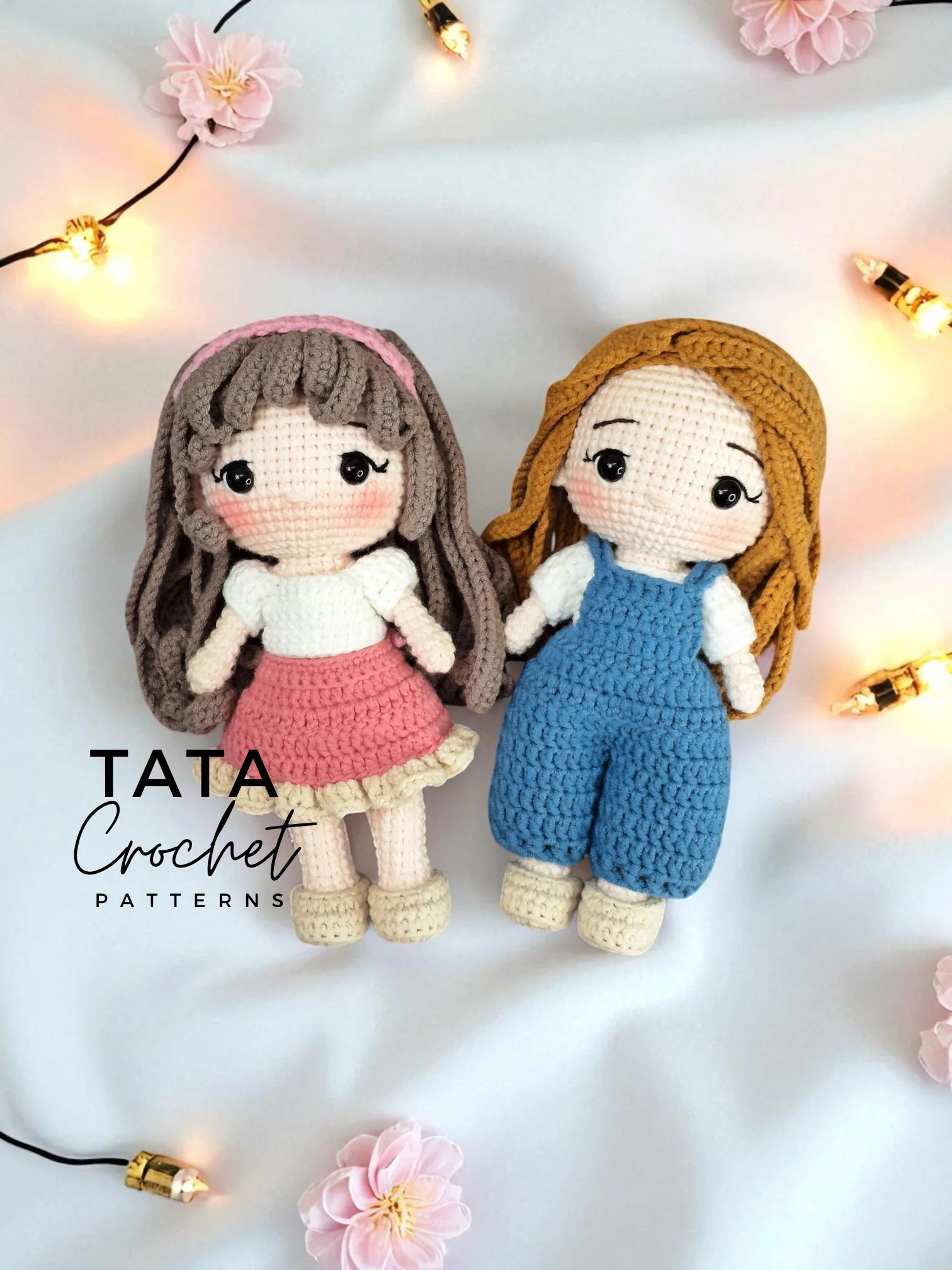 Chibi Doll Amigurumi Crochet Pattern | Mix and Match Clothes and Hair Bundle | Digital Download PDF product image (7)