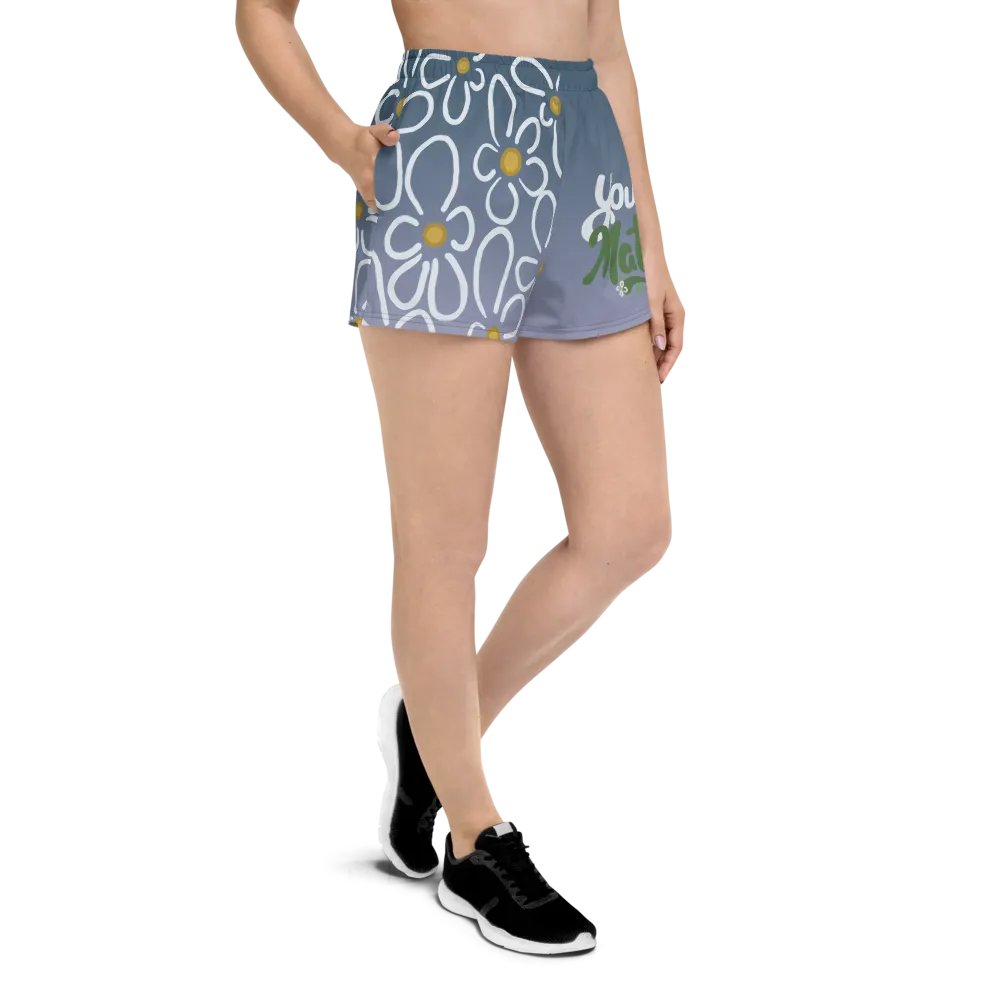 You Matter Flower Shorts product image (6)