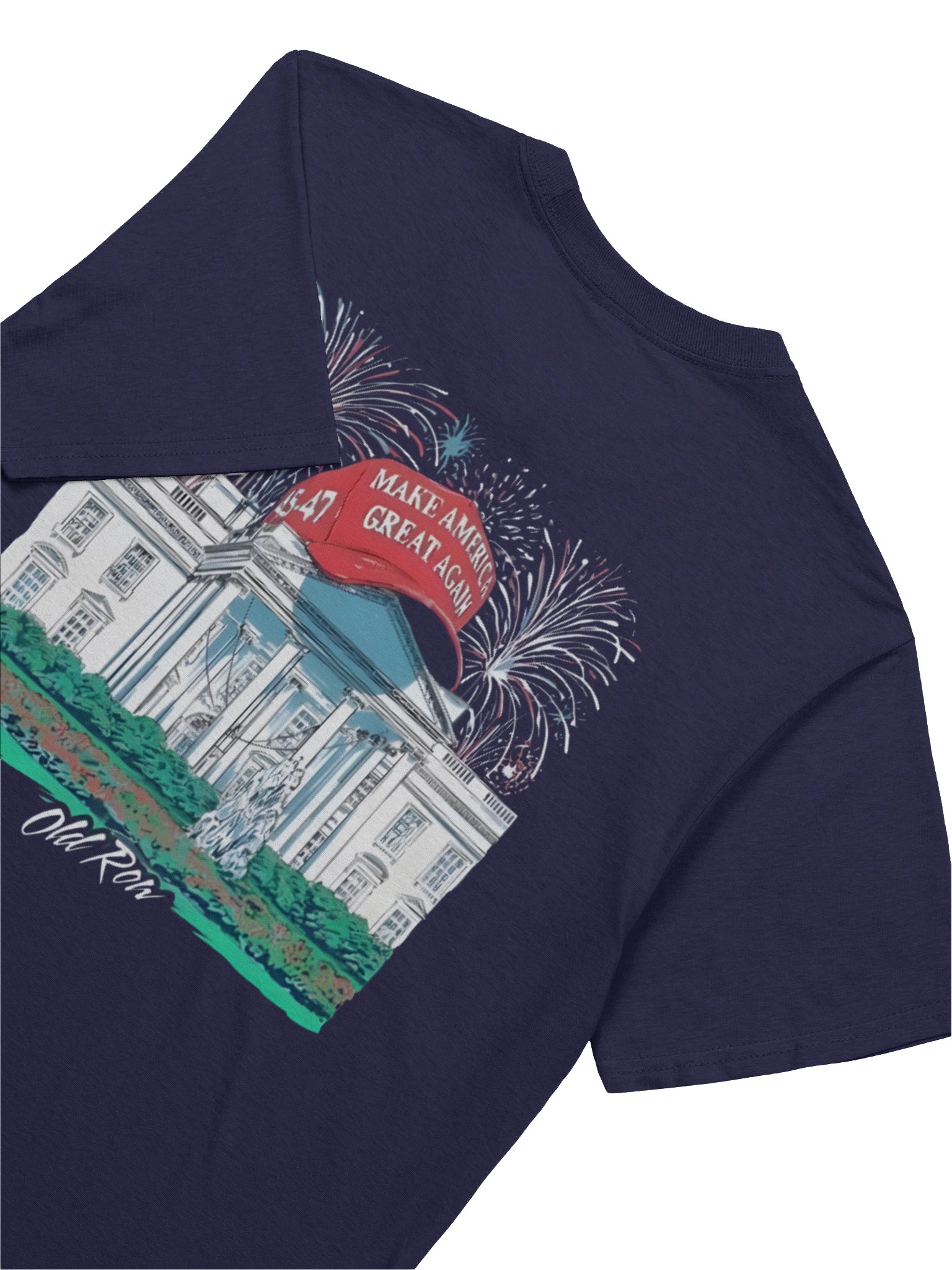 Trump 2024 White House Fireworks Shirt – Patriotic MAGA Viral Statement product image (8)