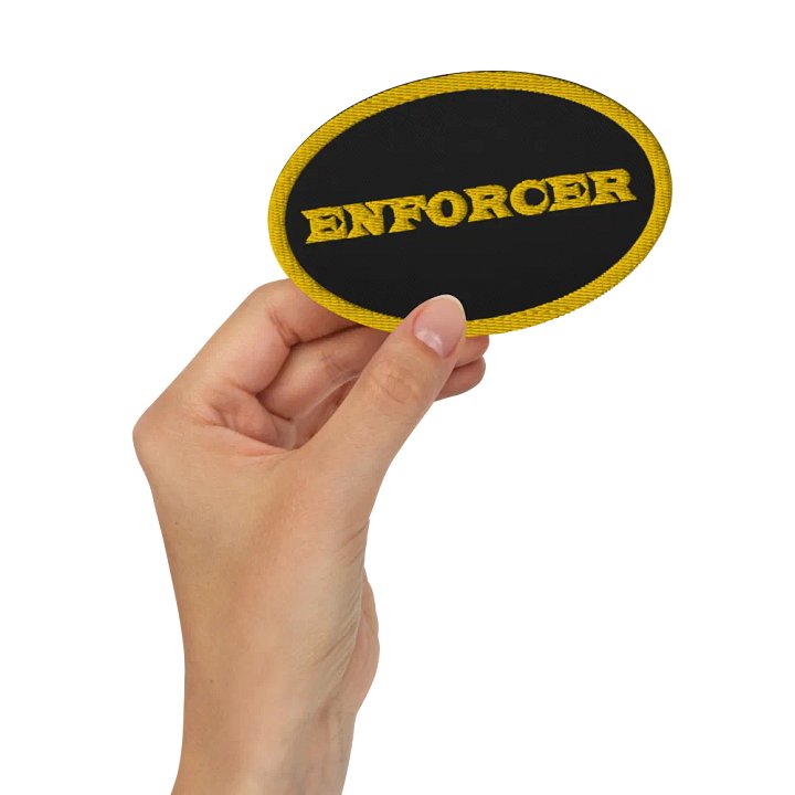 "Motorcycle Club" Embroidered Patch (Enforcer) product image (2)