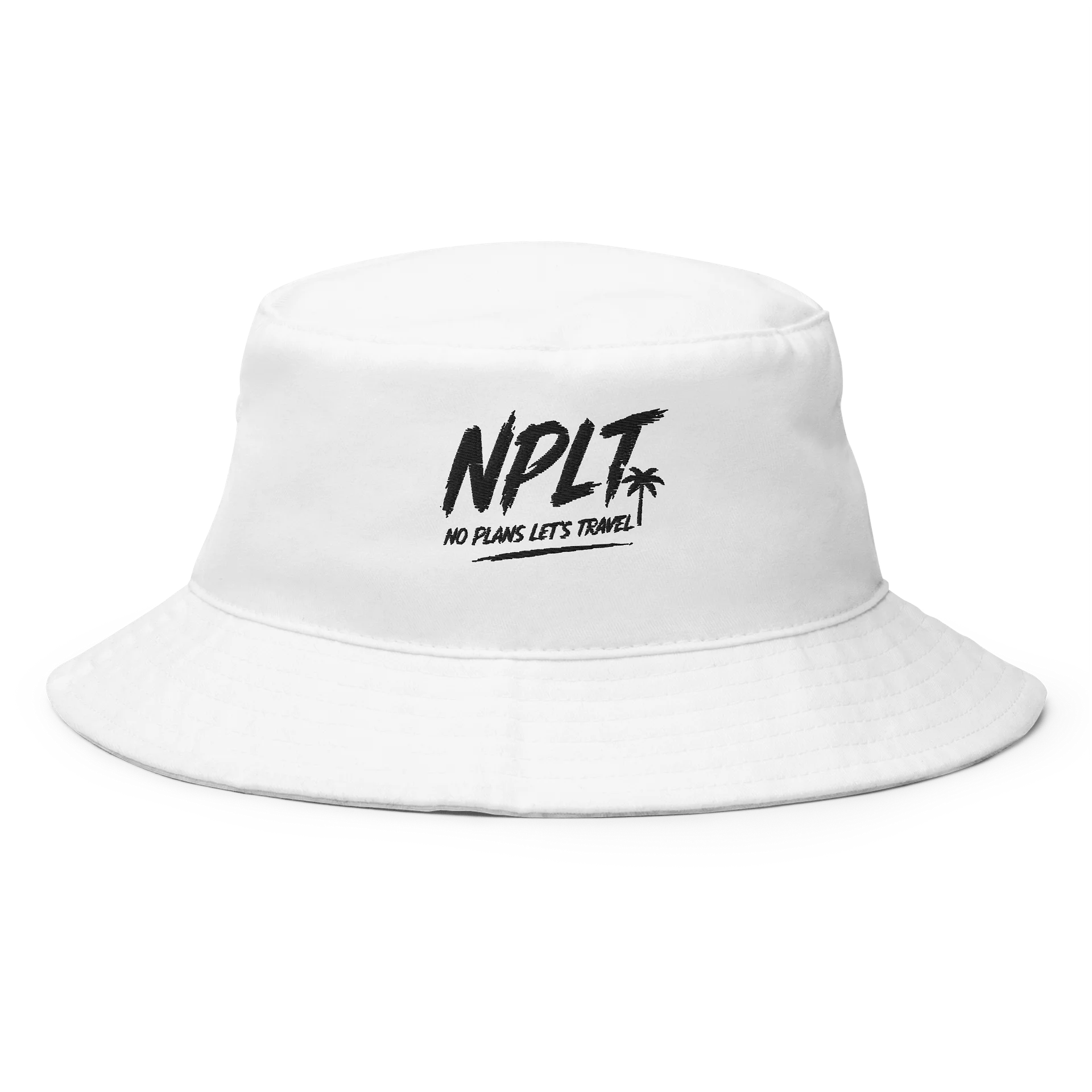 NPLT Bucket Hat (White) product image (1)