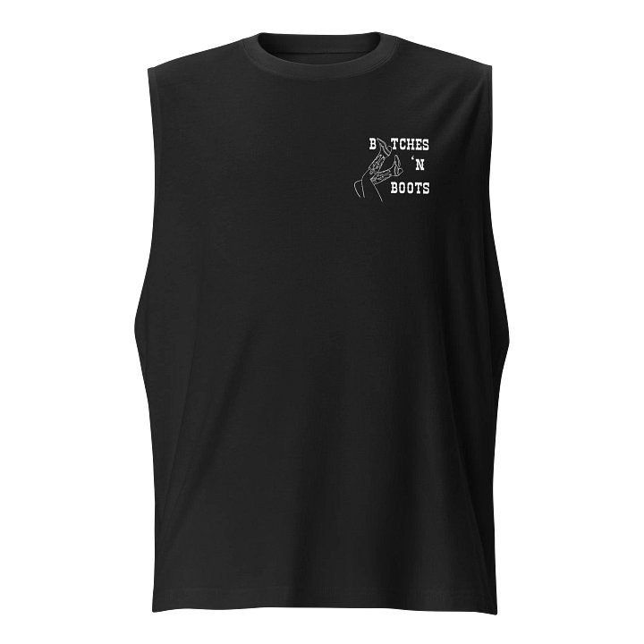 BnB Nash Men's Muscle - White product image (1)