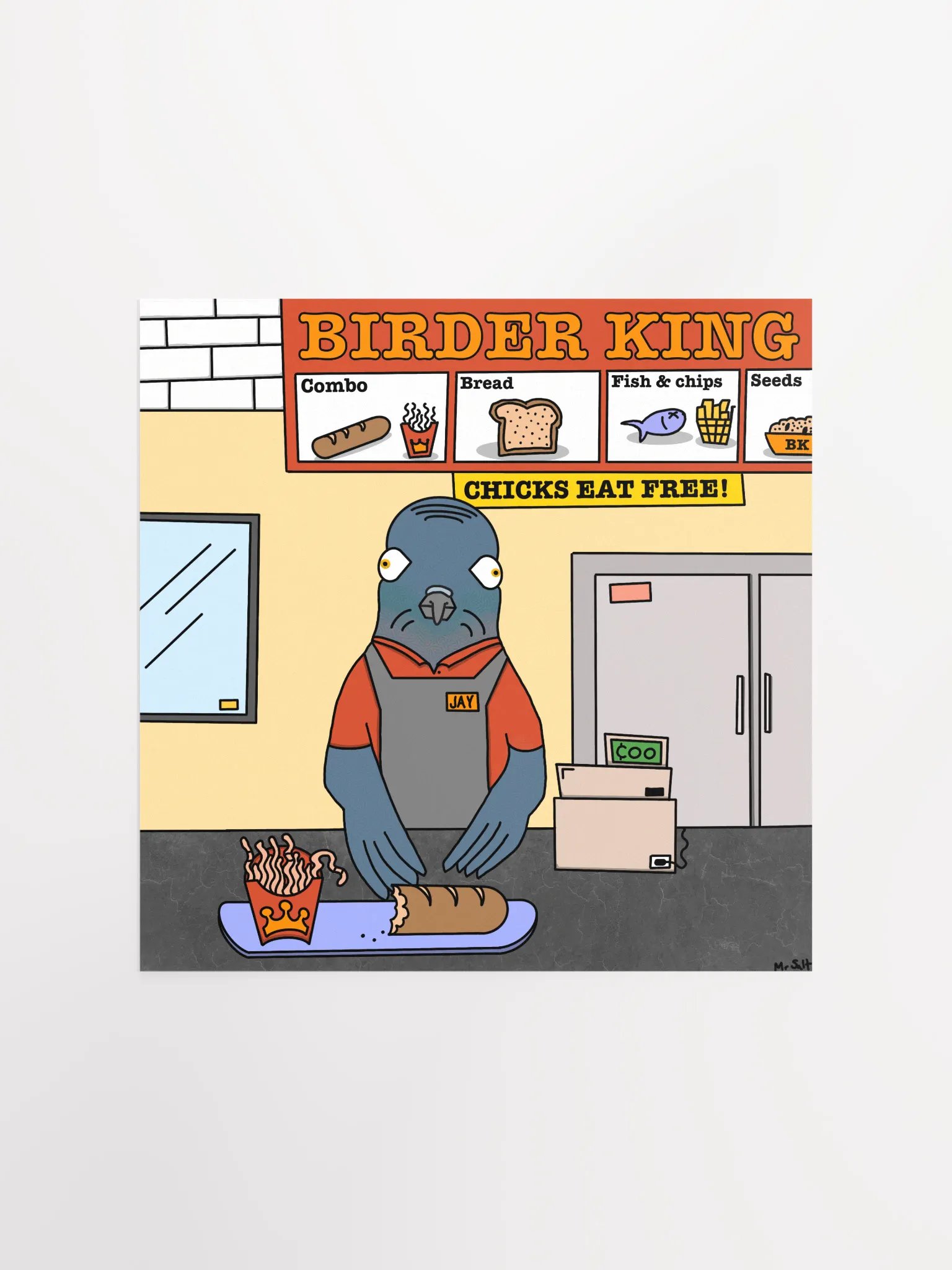 Art Print - Birder King product image (1)