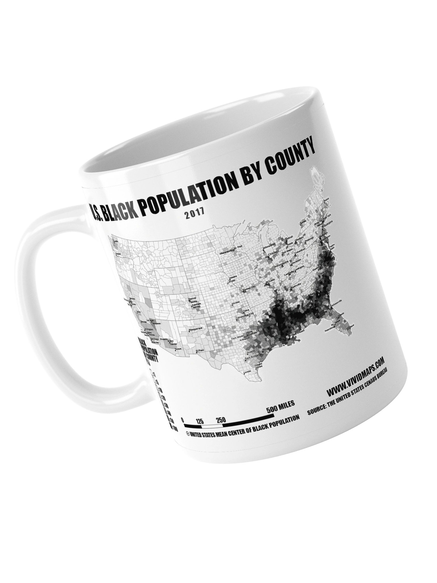 "Always the Same US Map" Mug (W) product image (15)