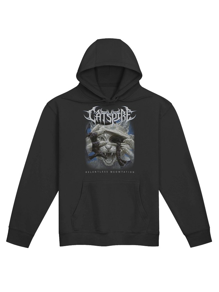 CATSPIRE RELENTLESS MEOWTATION HOODIE product image (2)