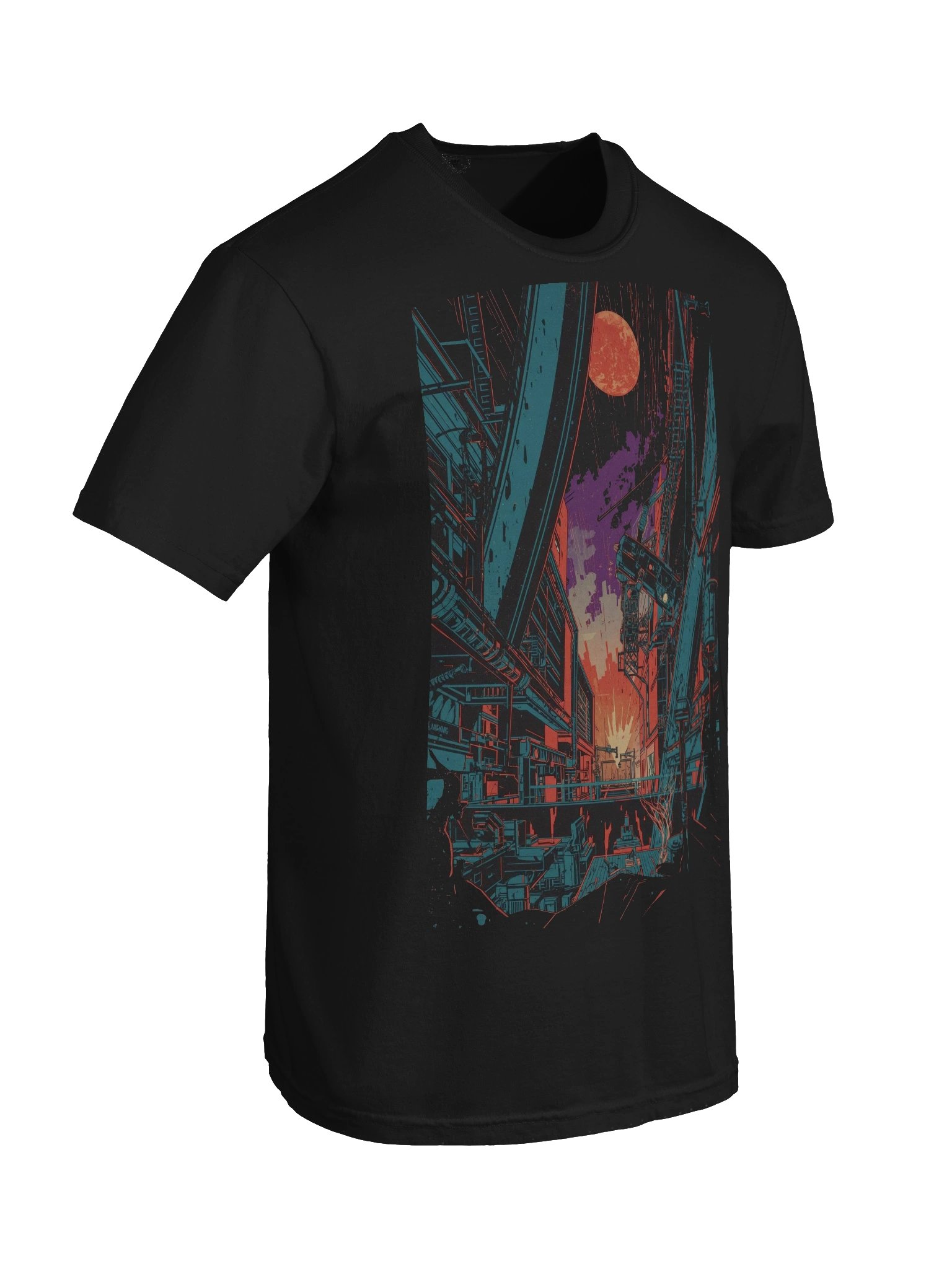 Neo-Visions Cityscape Heavyweight T-Shirt product image (4)