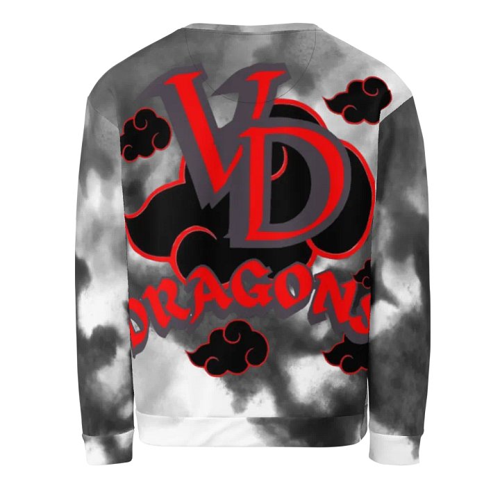THE BLOOD RED RAIN CLOUD overcast sweatshirt product image (2)