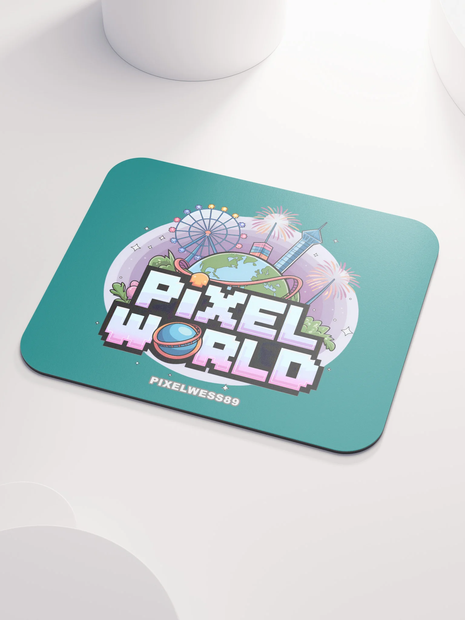 Pixel World - Mouse Pad product image (3)