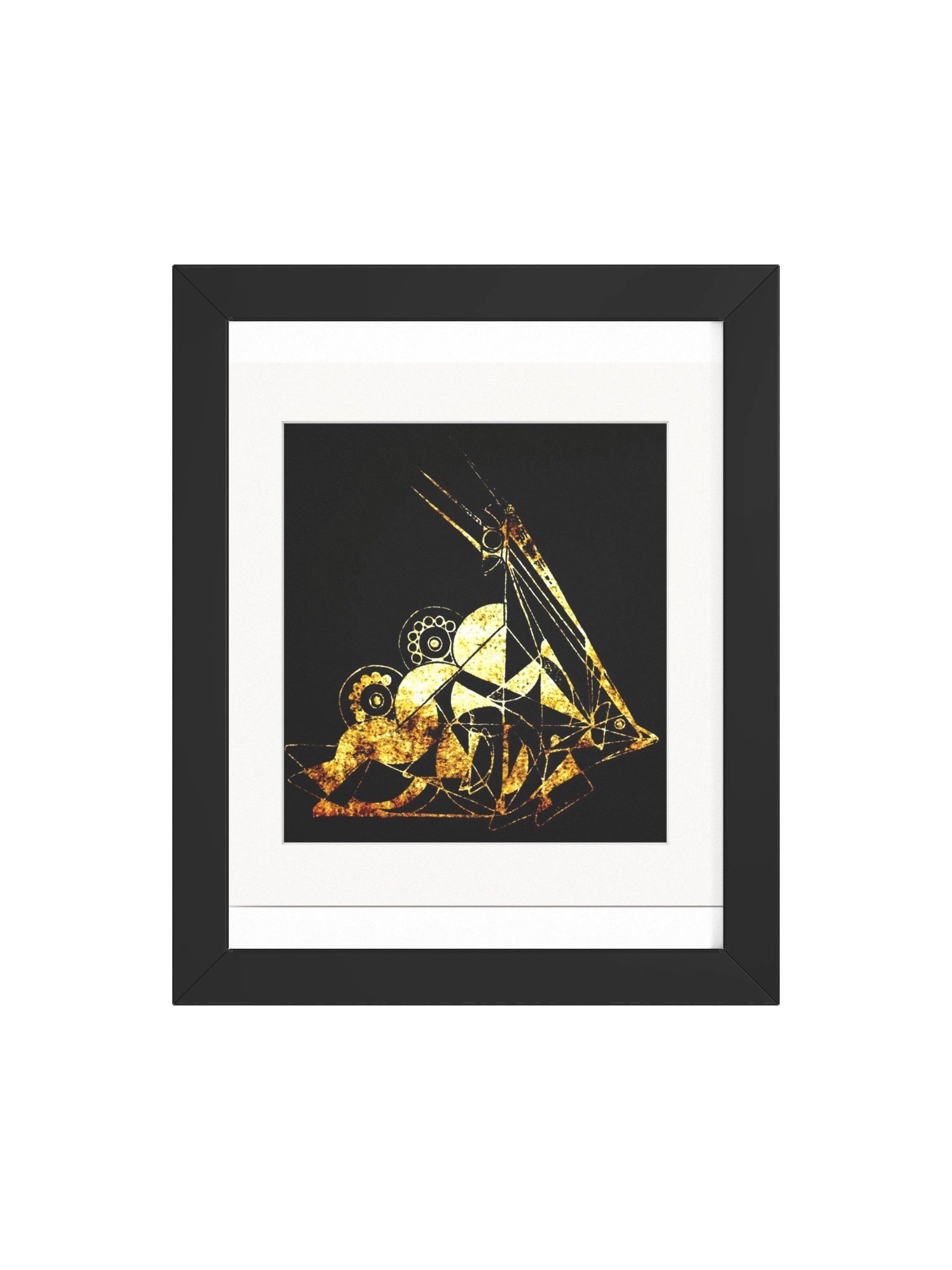 Creatures of the Abyss — Fine Art Print with Frame product image (4)