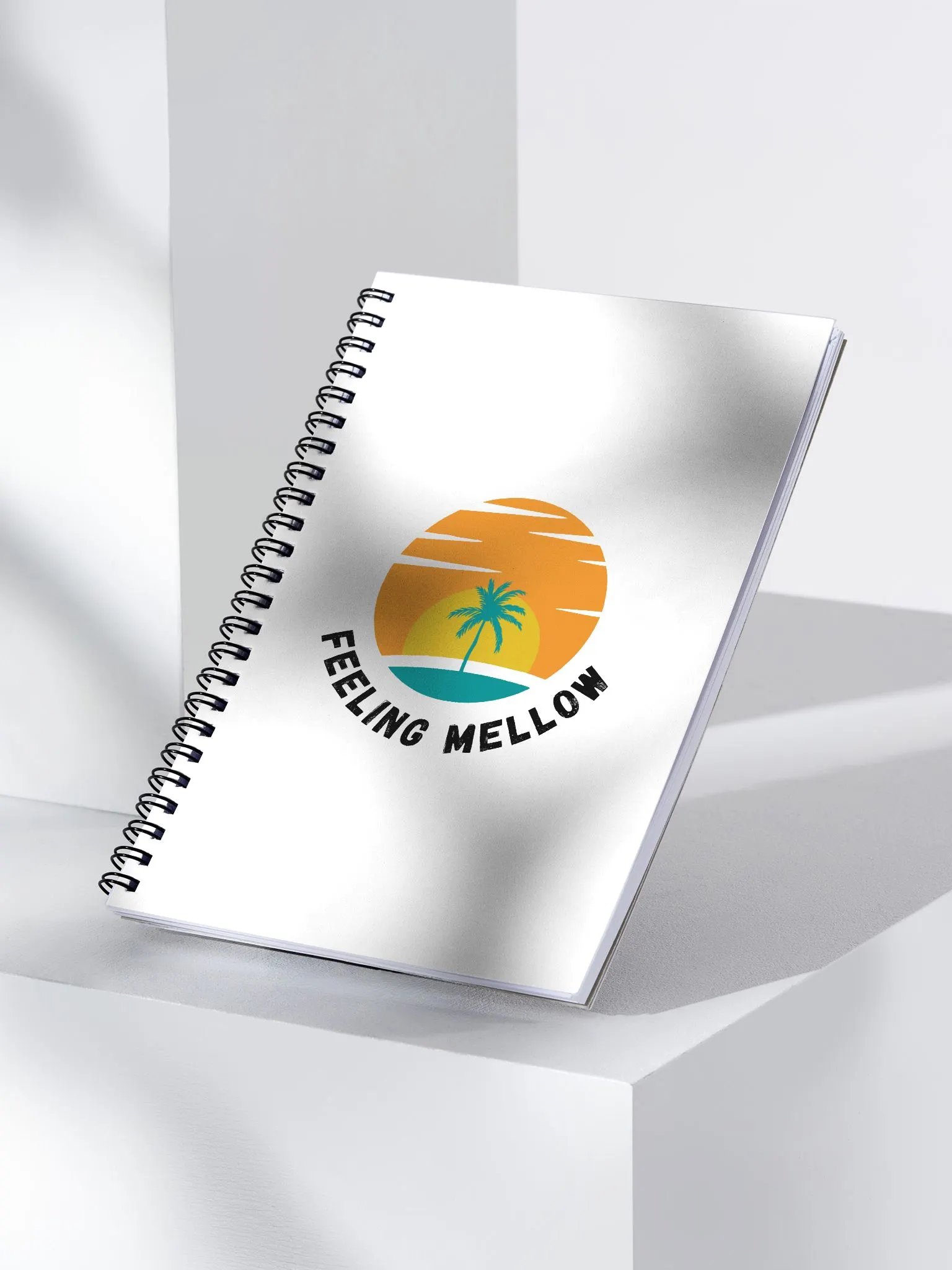Feeling Mellow Sunset Spiral Notebook product image (3)