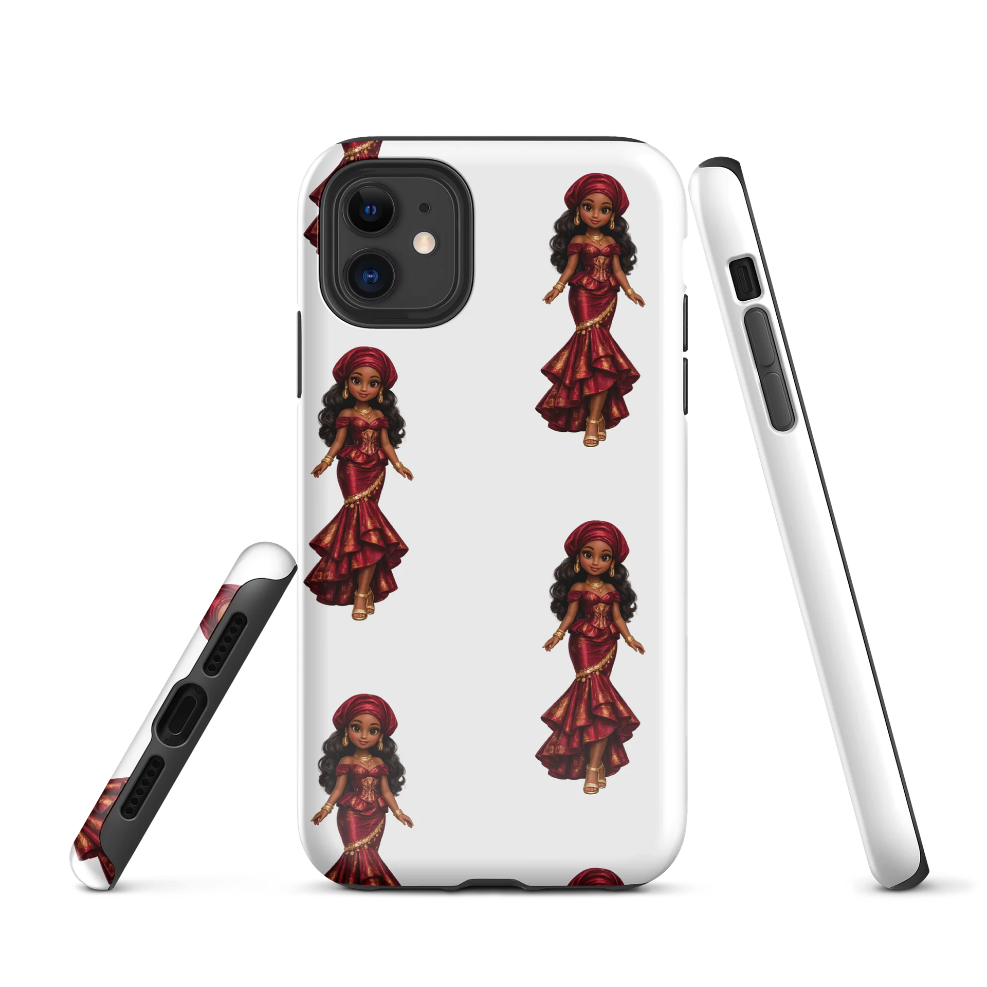 Royal Red iPhone® Tough Case product image (1)