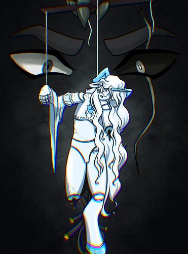 I adore these artfight attacks so much!! #artfight

1R15 and Warren from @mettaounce 
Midas from @sherbertquake.cos 
And Casp...