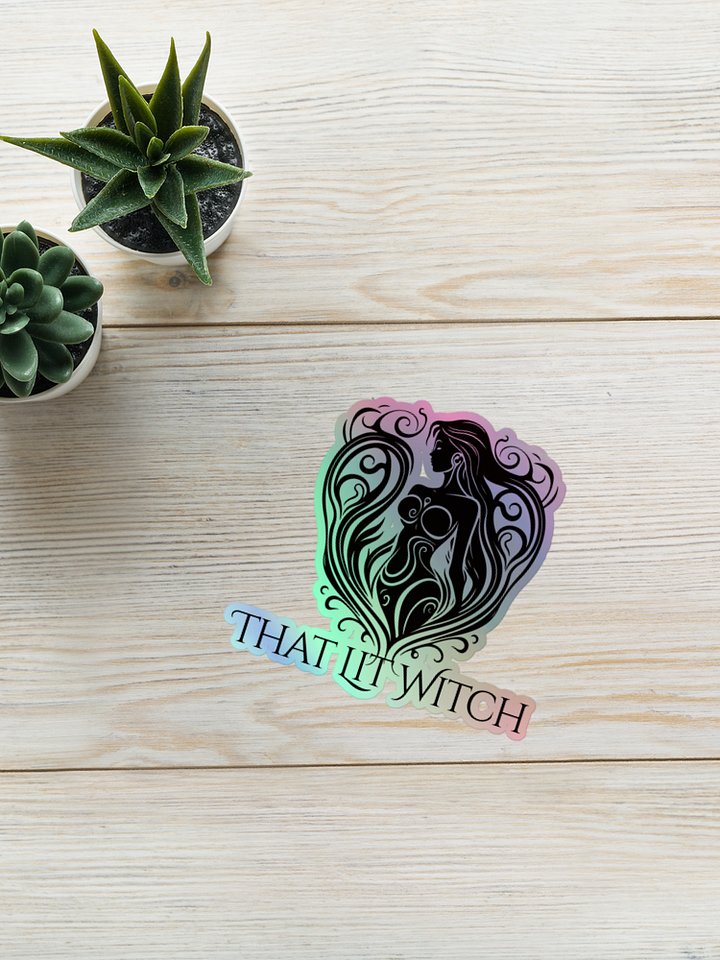 That Lit Witch Holographic Stickers product image (4)