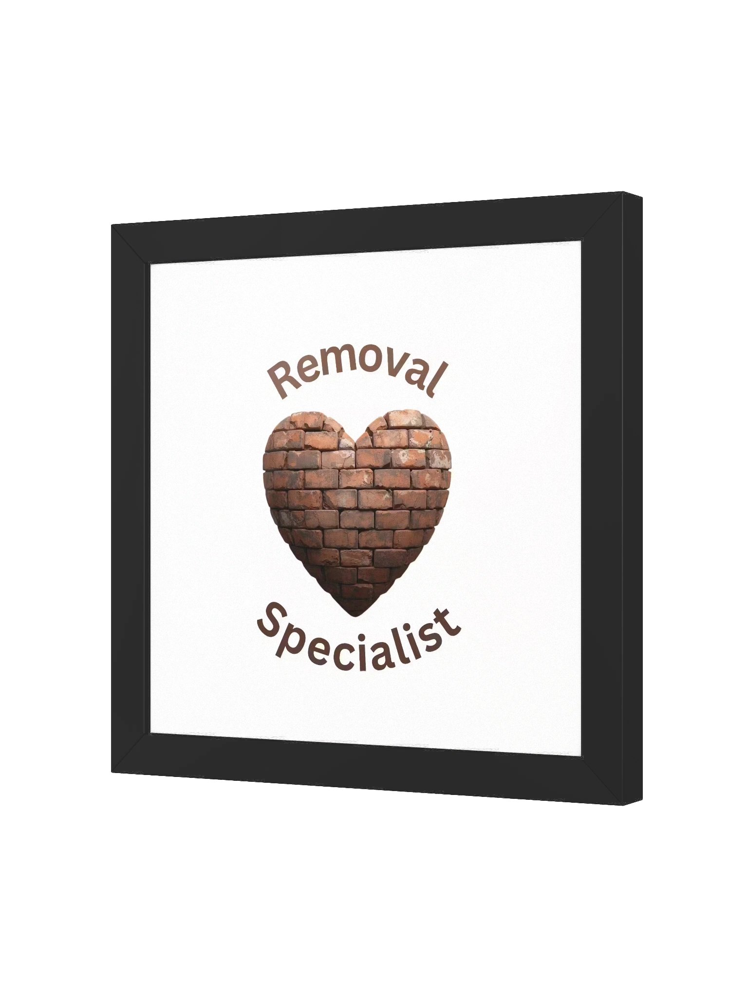 Heart Wall Removal Specialist Wall Poster Art for Home or Office product image (2)