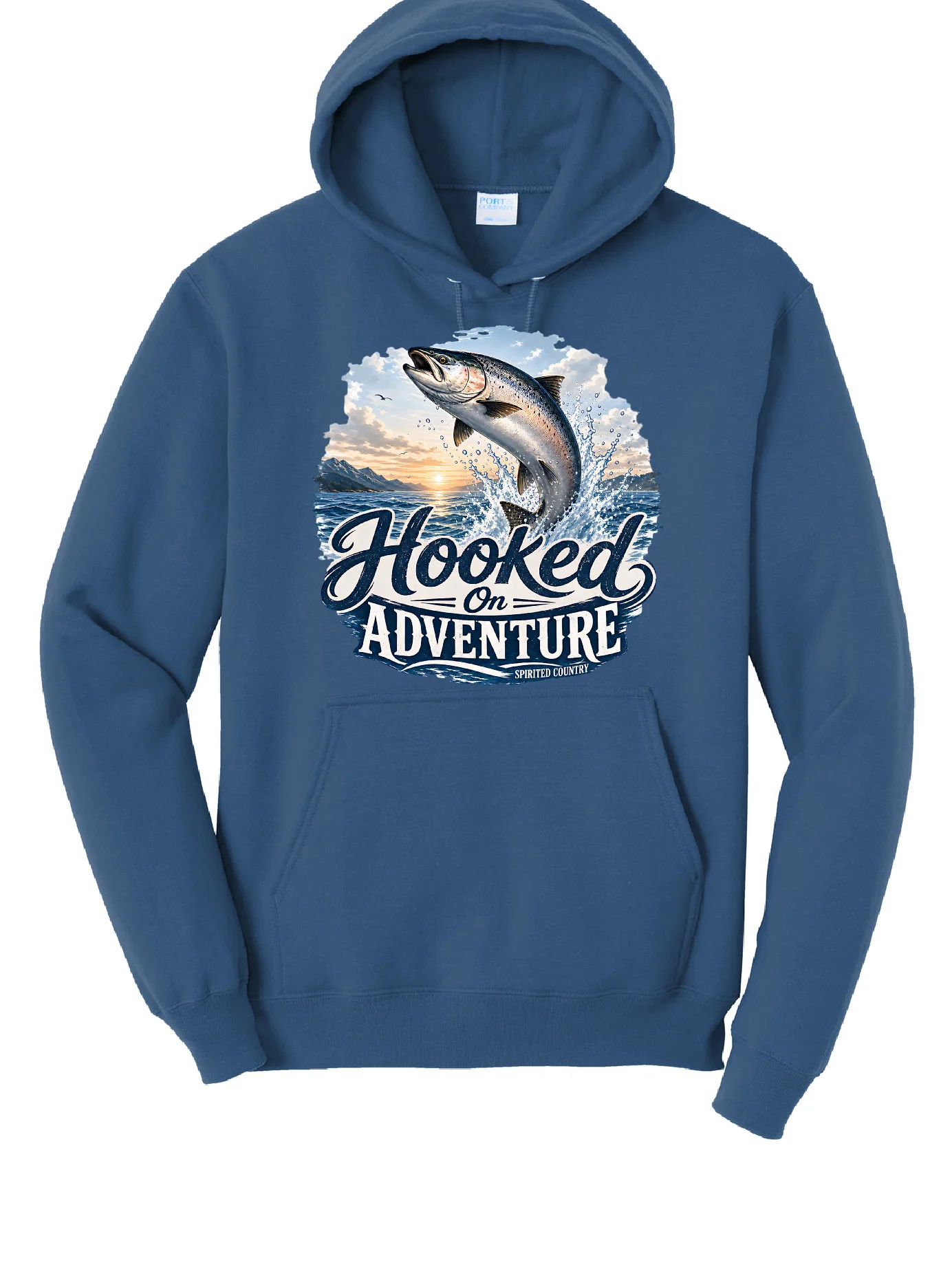 HOOKED ON ADVENTURE PORT AND CO HOODIE product image (1)