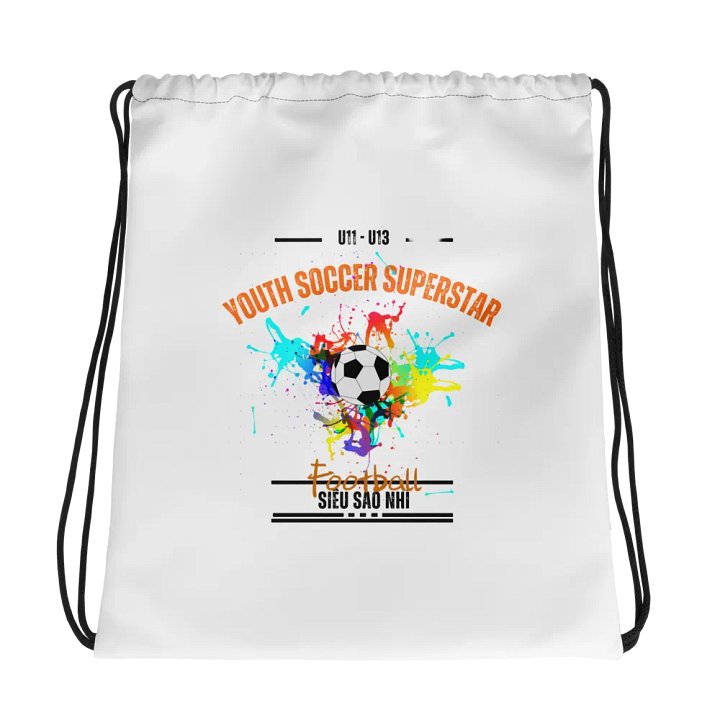 Youth Soccer Superstar Drawstring Bag product image (1)