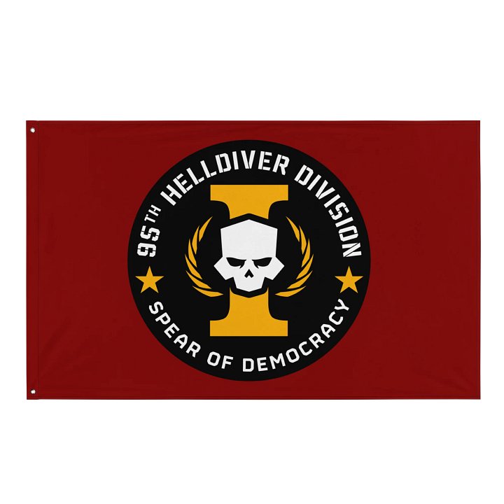 1st Fleet — Spear of Democracy Flag product image (1)