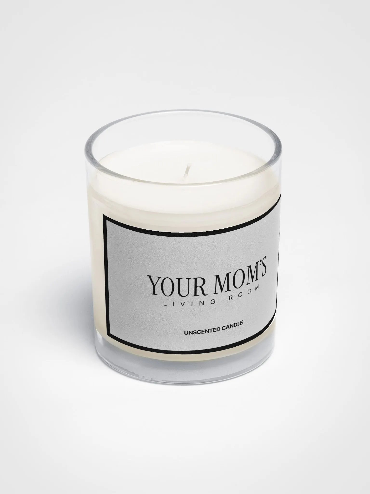 Your Mom's Unscented Candle product image (2)