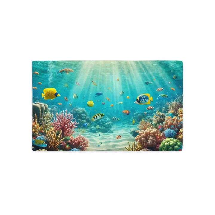 Vibrant Underwater Oasis Pillow Case product image (2)