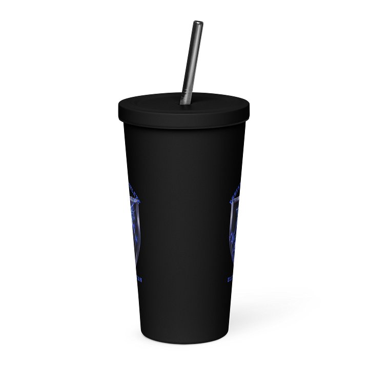Shield Series: Electrician Edition Tumbler with Straw product image (2)