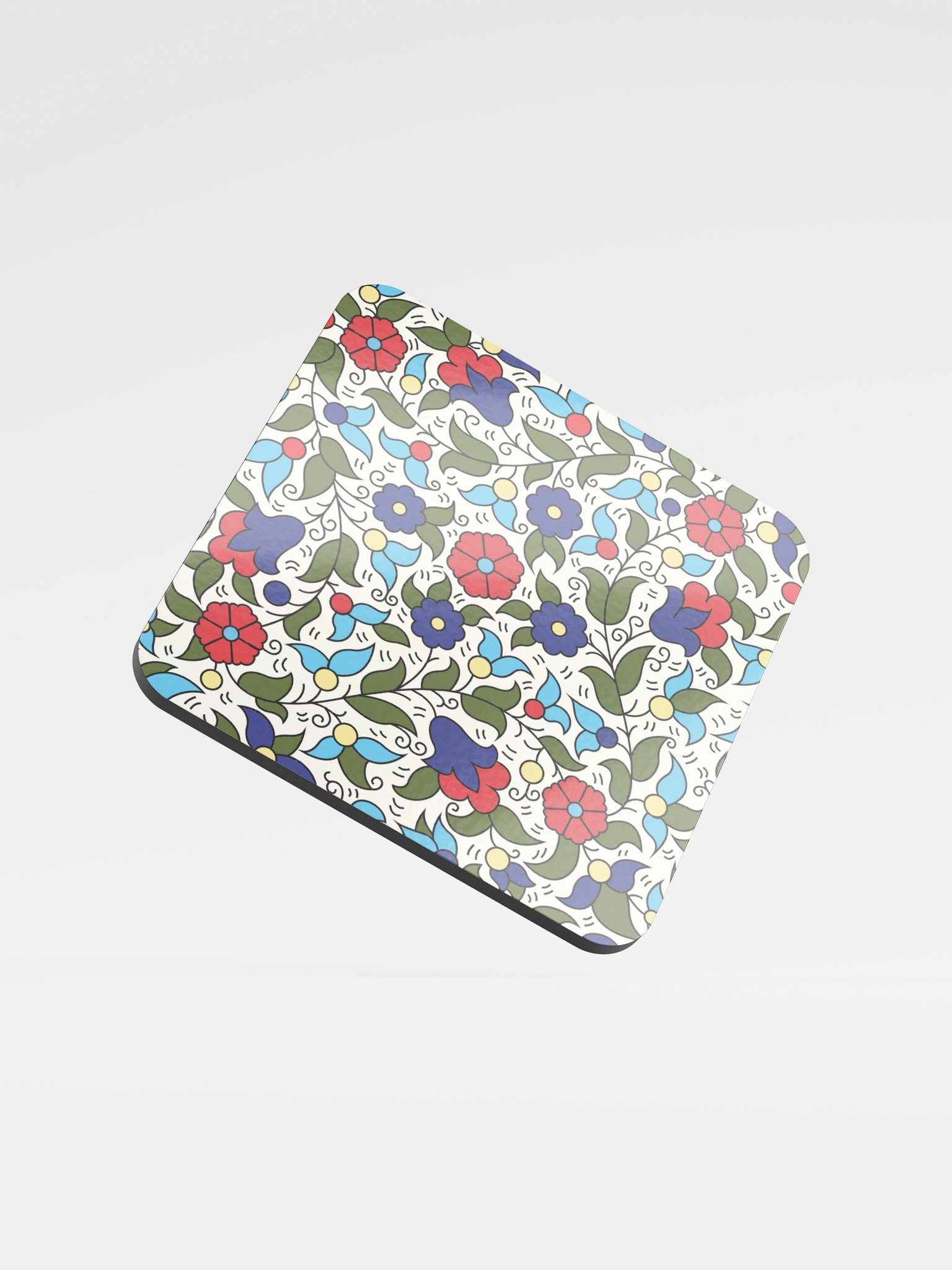 Khalil Hebron Floral Glossed Coaster product image (1)