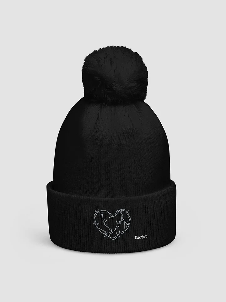 Barbed Wire Heart Beanie product image (1)