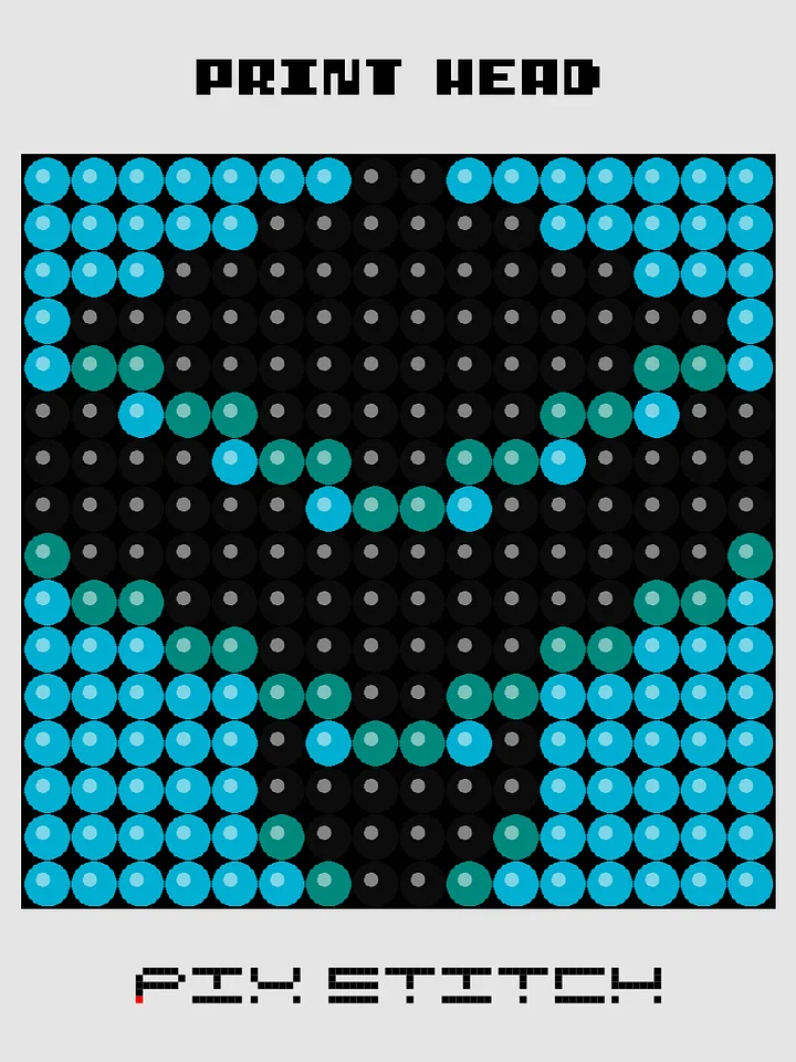 Print Head Pixel Art product image (1)
