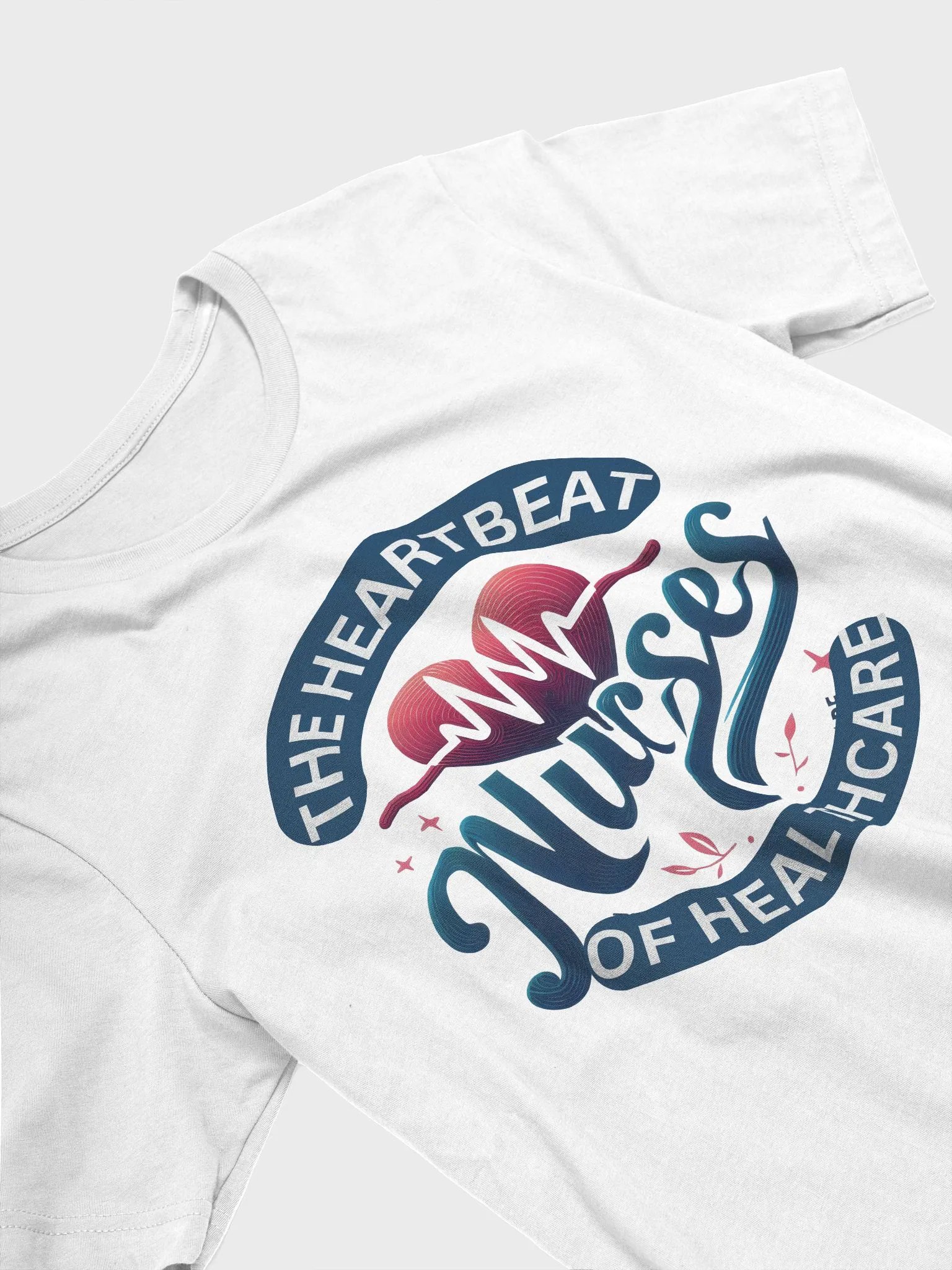 Heartbeats: Heartbeat of Healthcare Nurses T-Shirt product image (24)