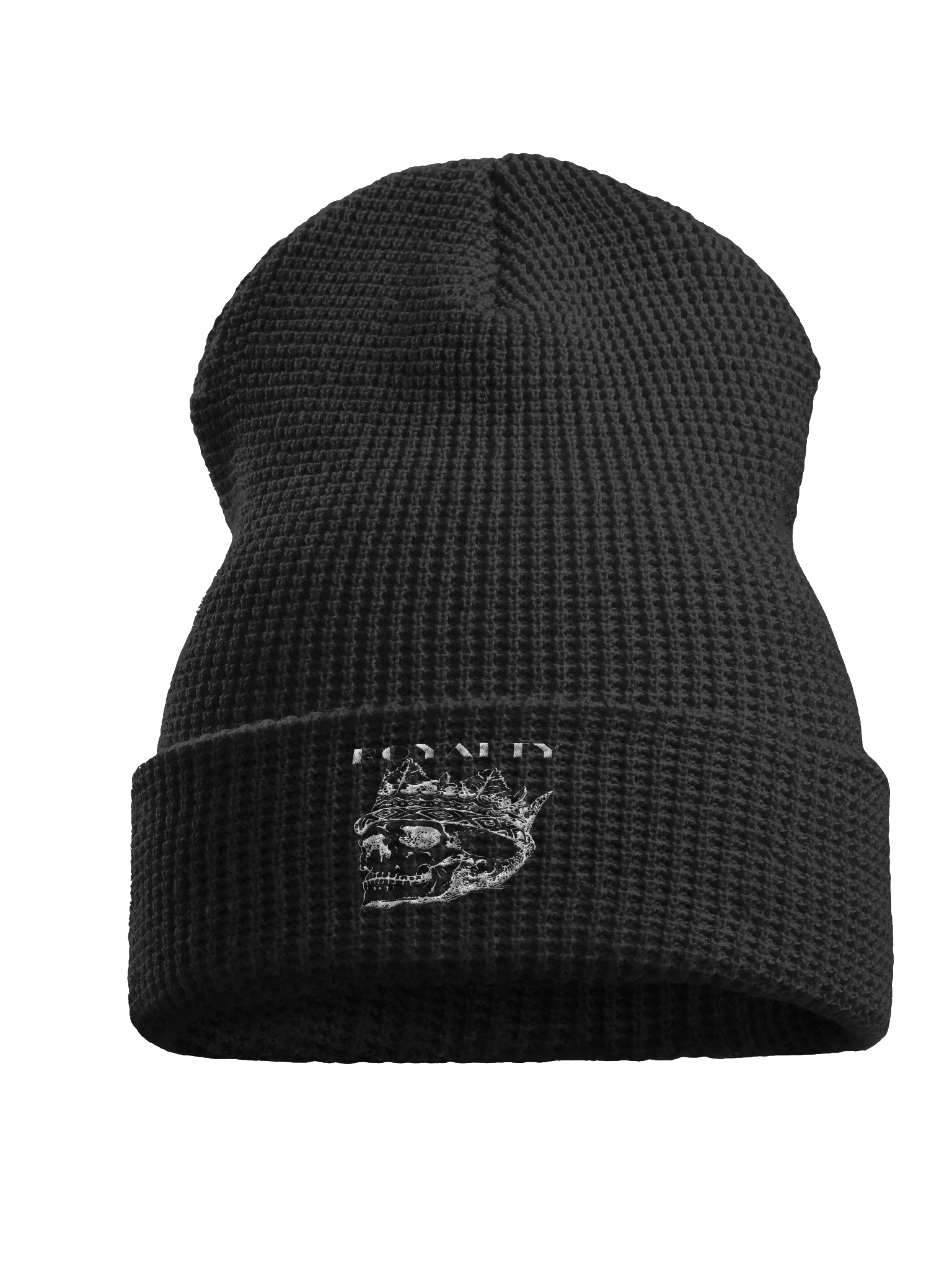 Royalty Series White Print Beanie product image (17)