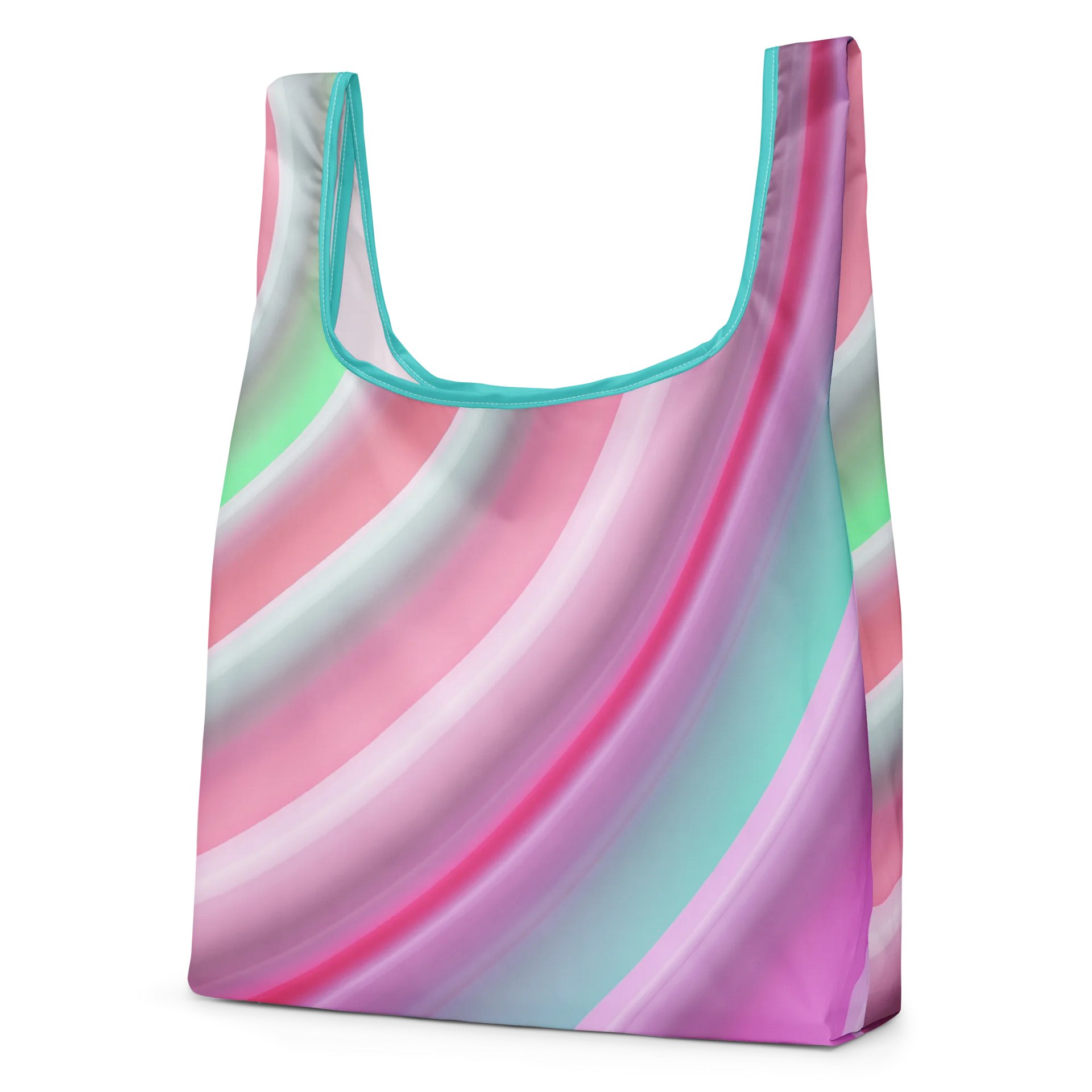 Pastel Waves All-Over Tote Bag product image (2)