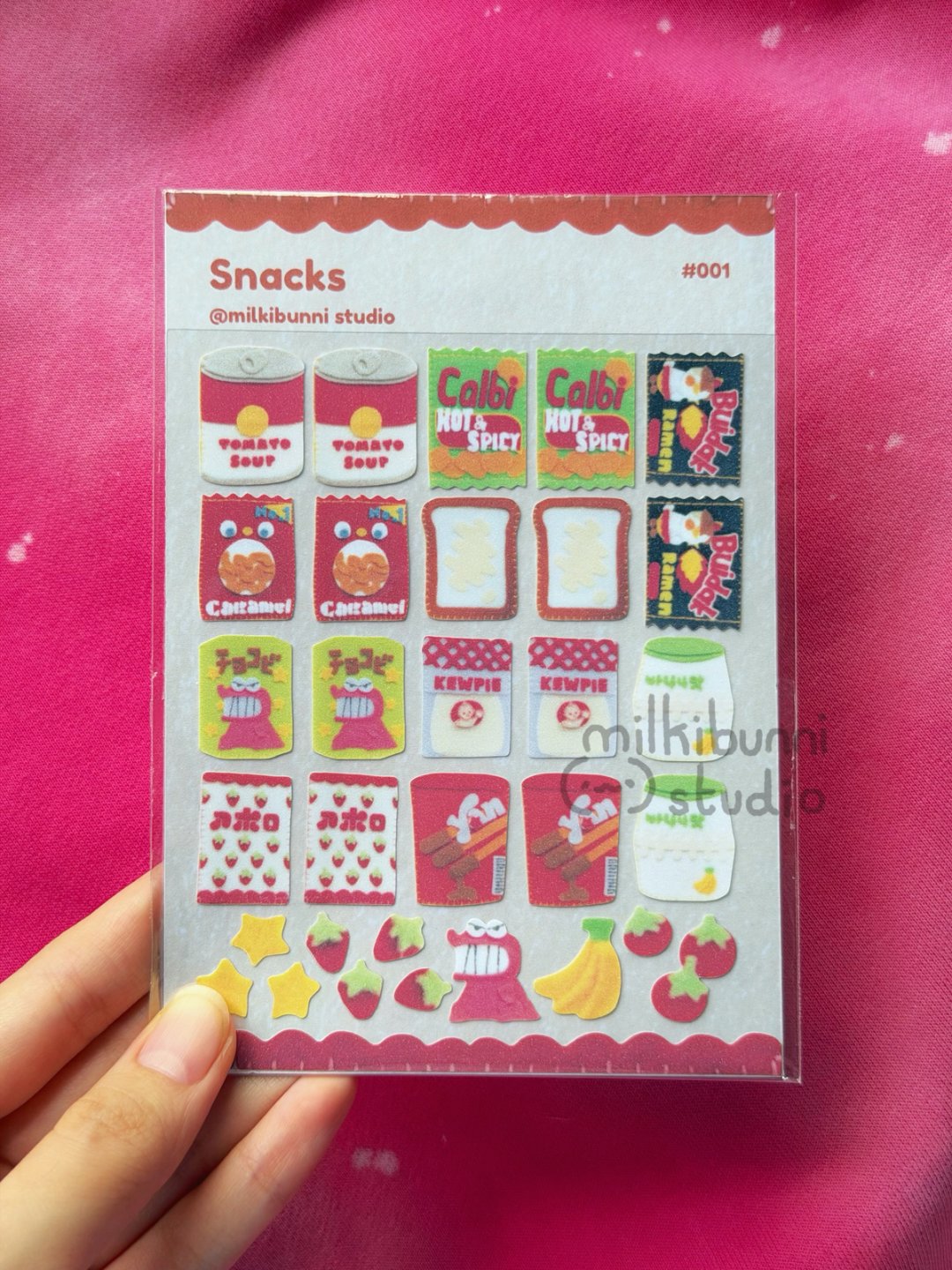 Snacks Sticker Sheet product image (2)