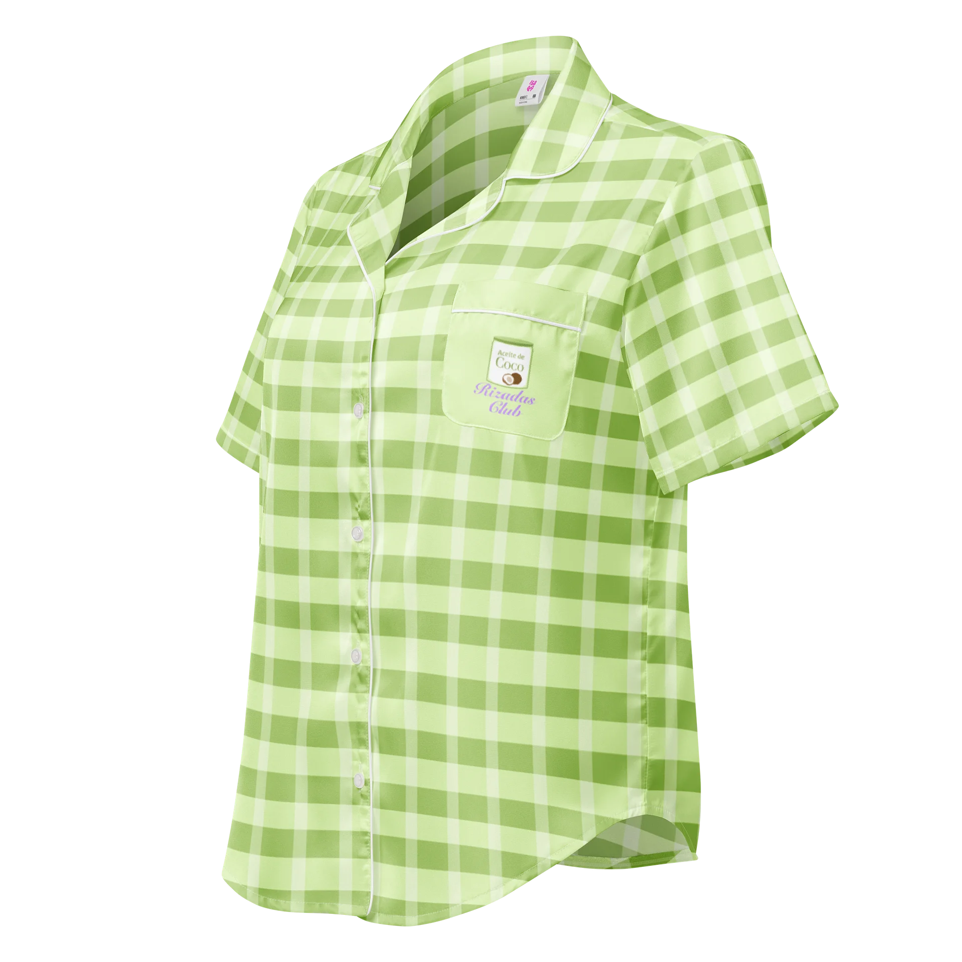 Blusa pijama rizadas club product image (1)