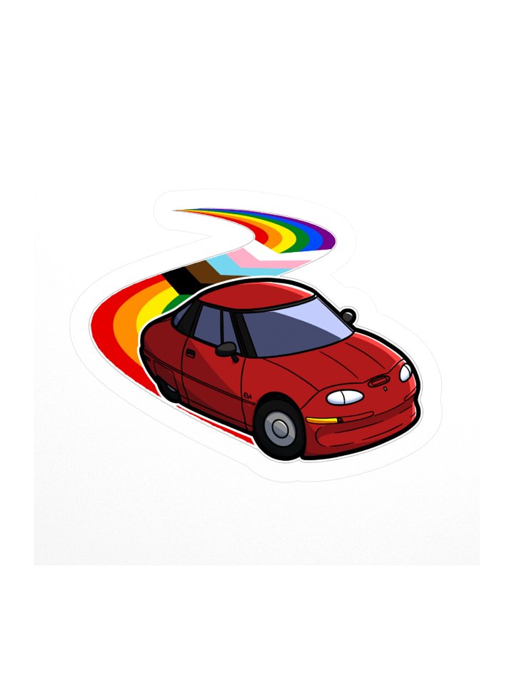 Be Gay, Drive Electric Sticker product image (2)