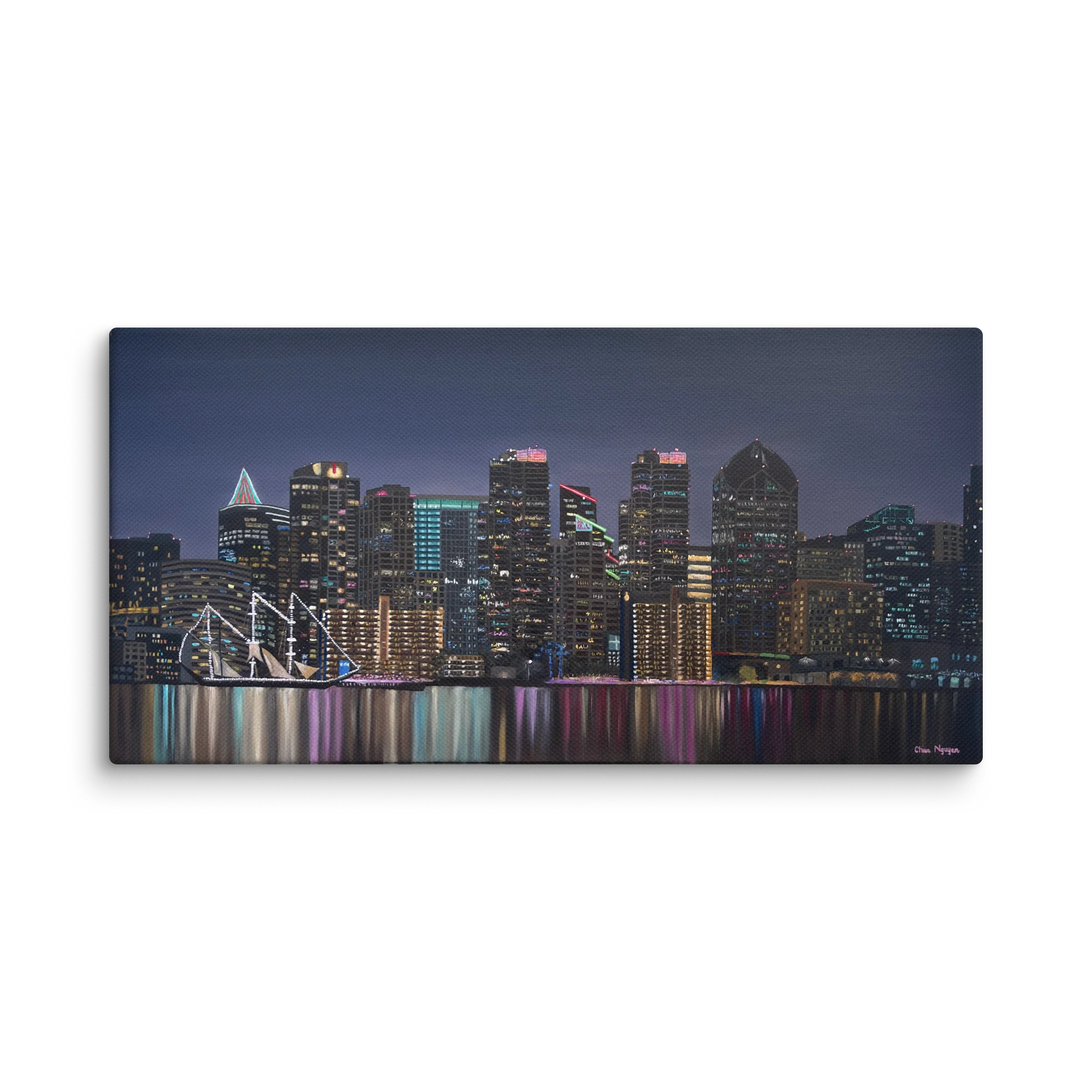 Goodnight San Diego - Canvas Print product image (1)