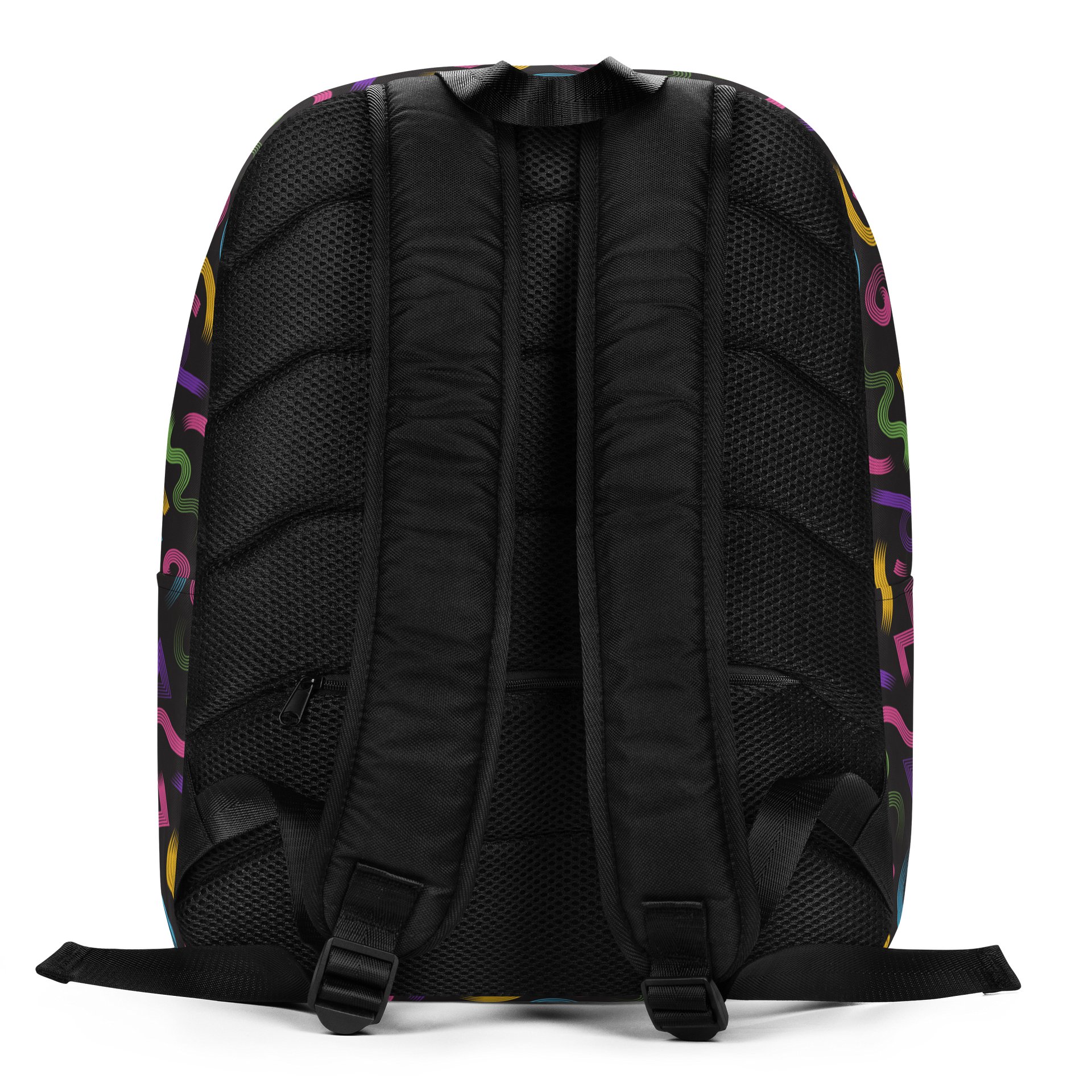 Minimalist Backpack with Bold and Colorful Vibrant Design product image (5)