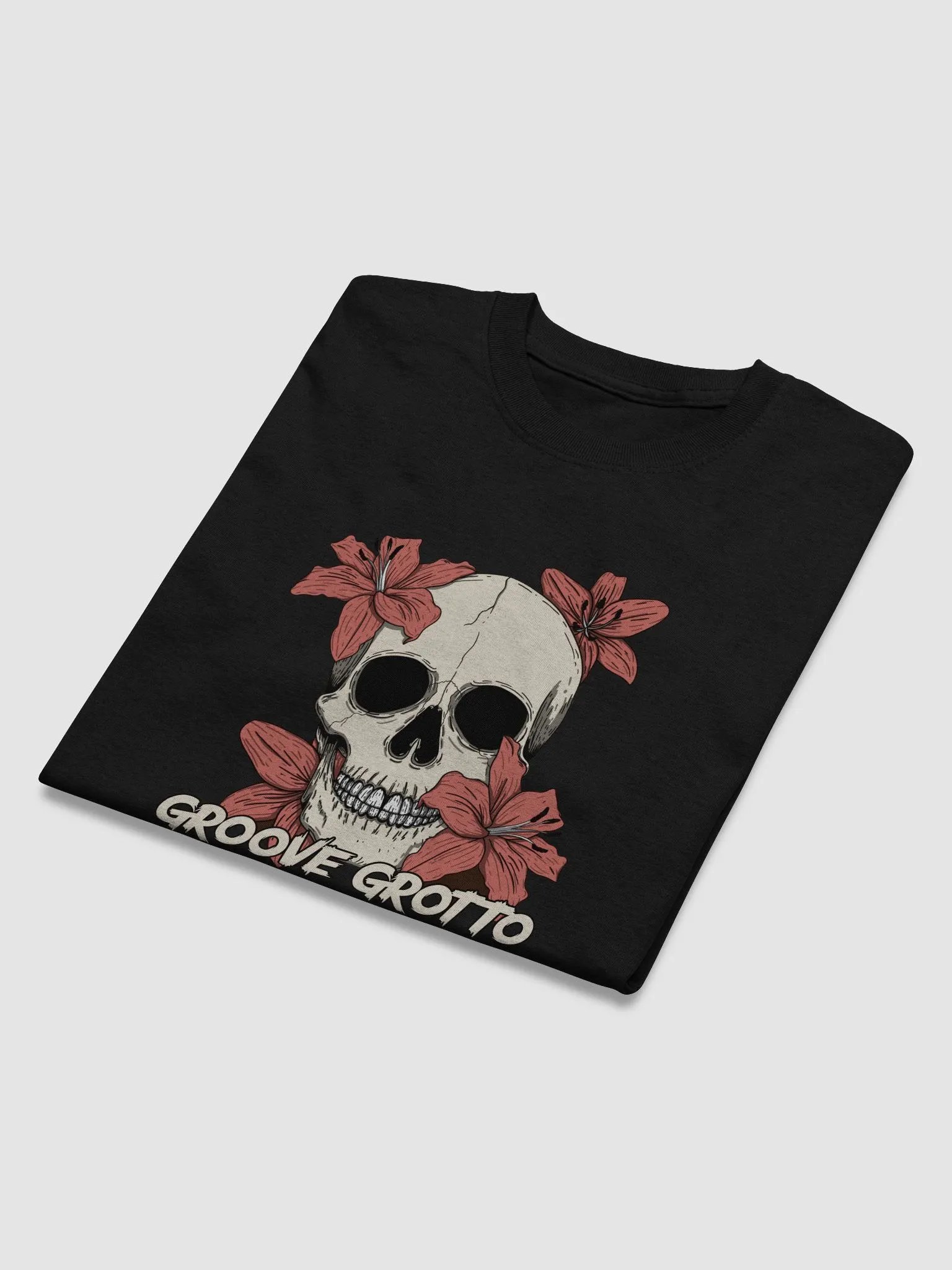 Groove Grotto - Flower Skull Tee product image (2)