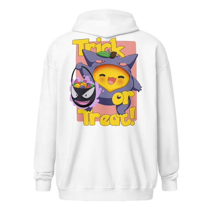 Trick or Treat Mango Bright Print Light - Zip Up Hoodie product image (14)